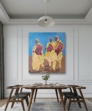 Load image into Gallery viewer, Original Oil Painting - The Three Drummers
